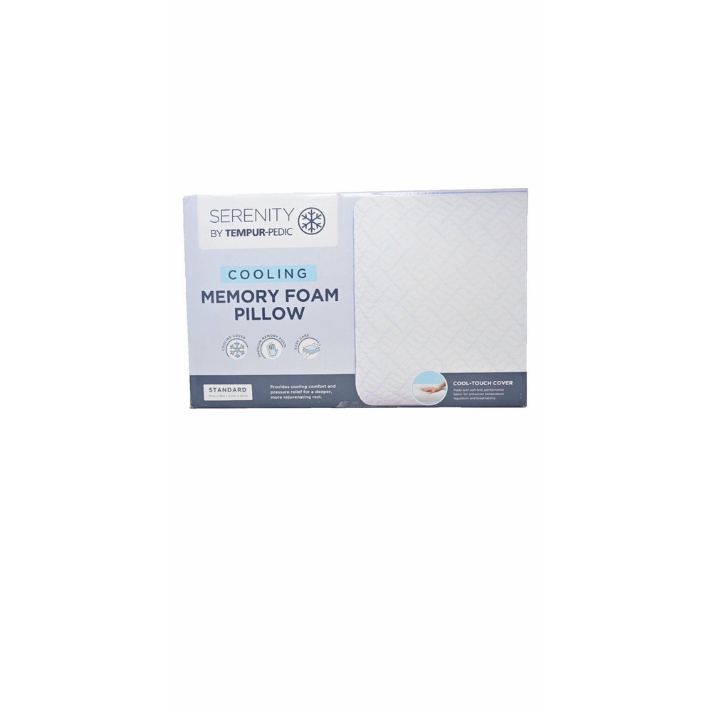 Serenity By Tempur-pedic Cooling Memory Foam Pillow Standard / Queen